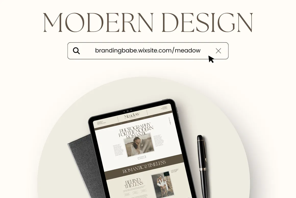 Wix Website Template Photography