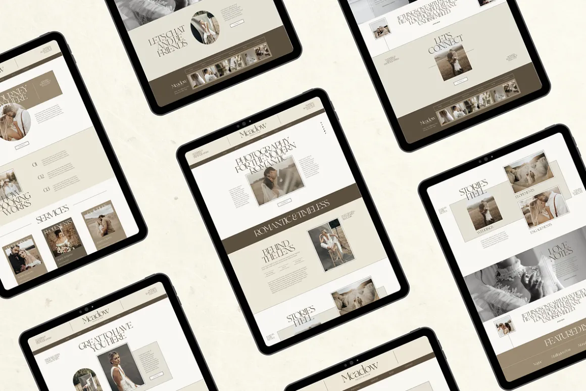 Wix Website Template Photography