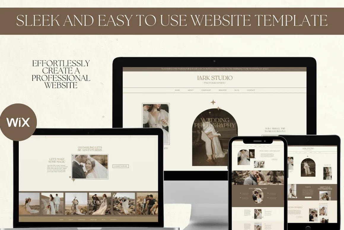 Wix Website Template Photography