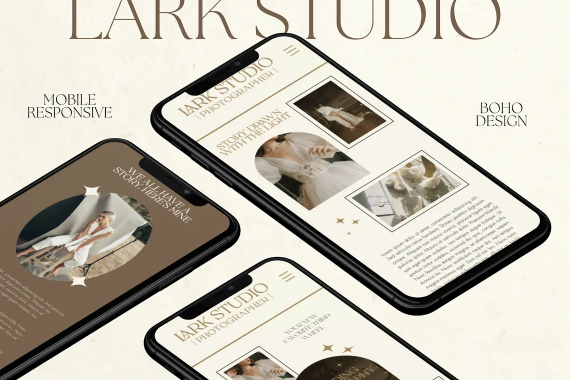 Wix Website Template Photography