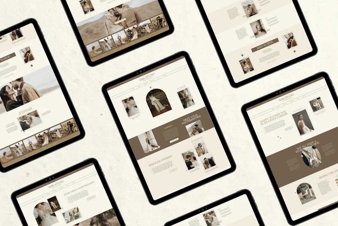 Wix Website Template Photography