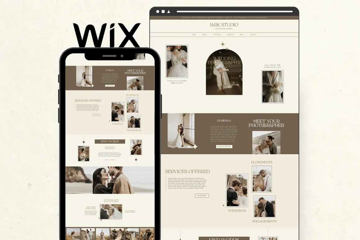 Wix Website Template Photography