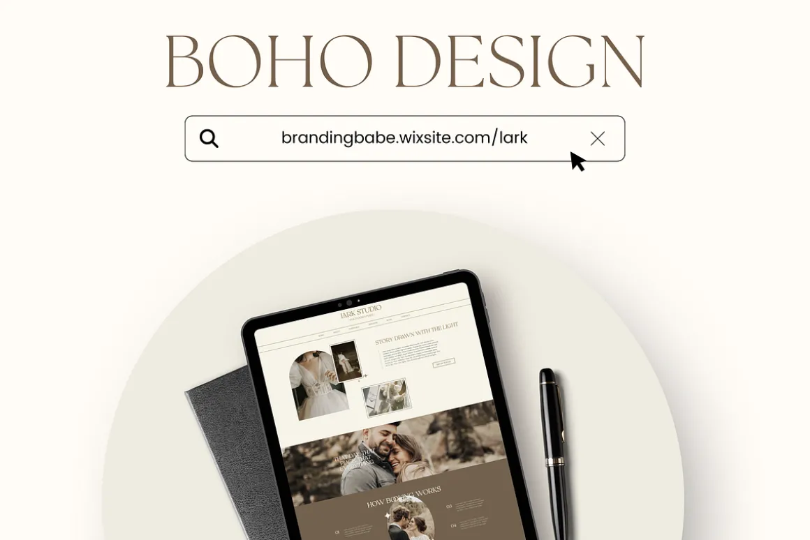 Wix Website Template Photography