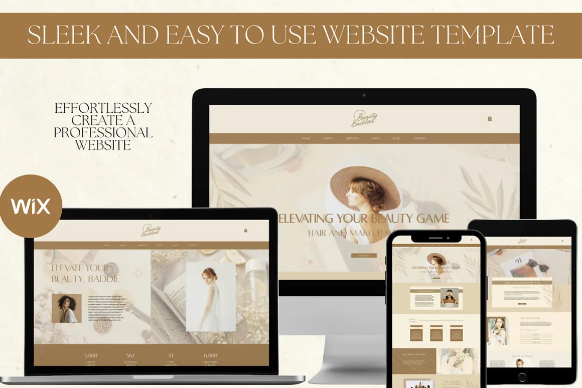 Wix Website Template Small Business