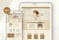 Wix Website Template Small Business