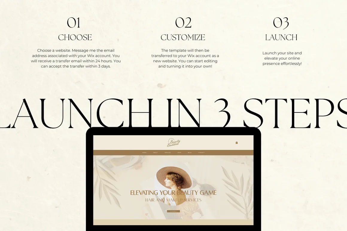 Wix Website Template Small Business
