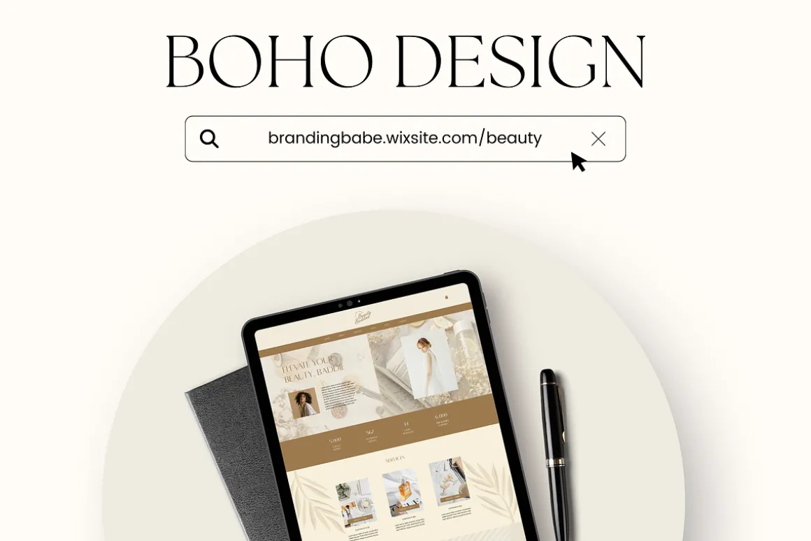 Wix Website Template Small Business