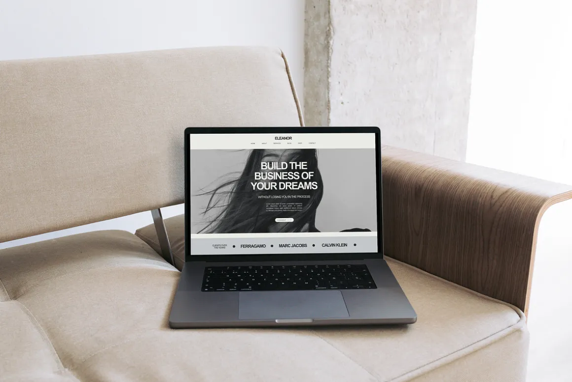Wix Website Template Small Business