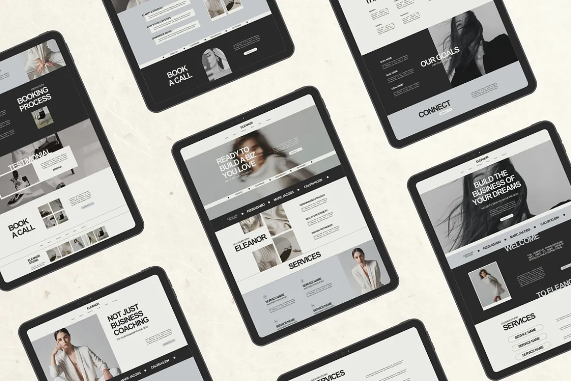 Wix Website Template Small Business