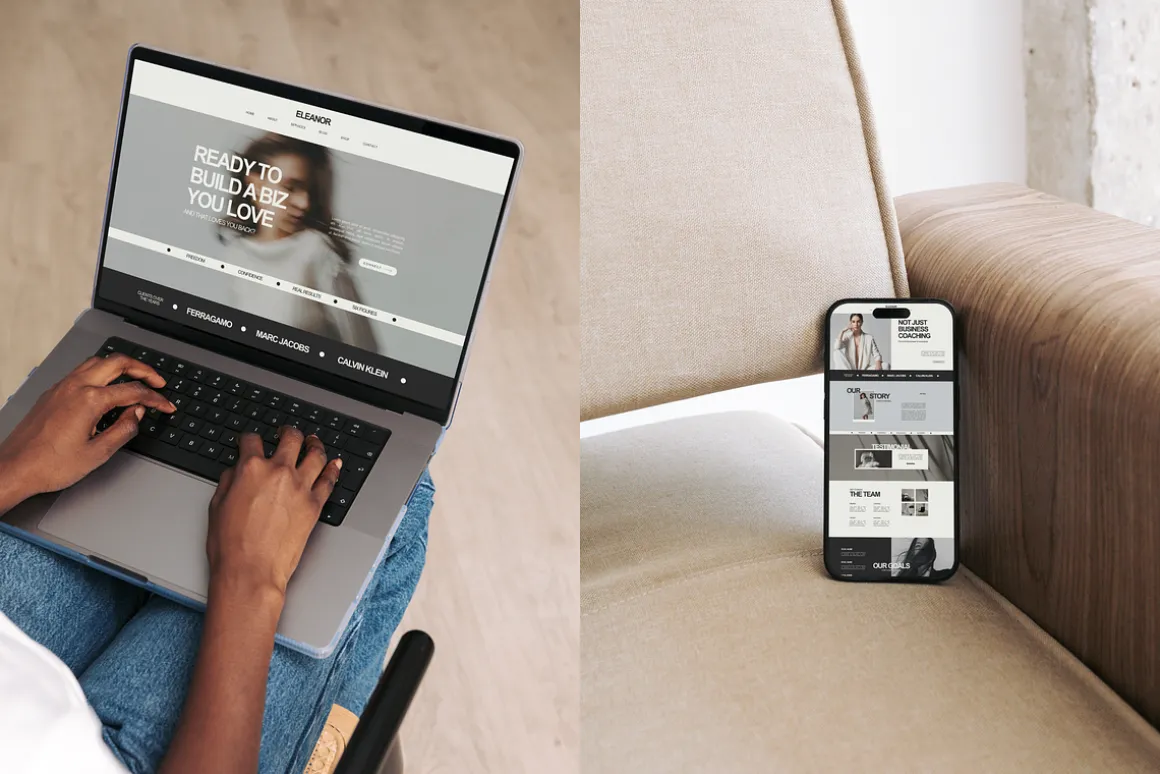Wix Website Template Small Business