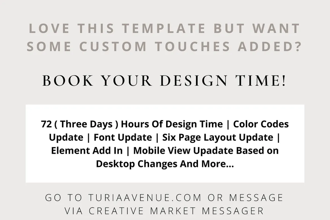 Wix Website Template | Sunday