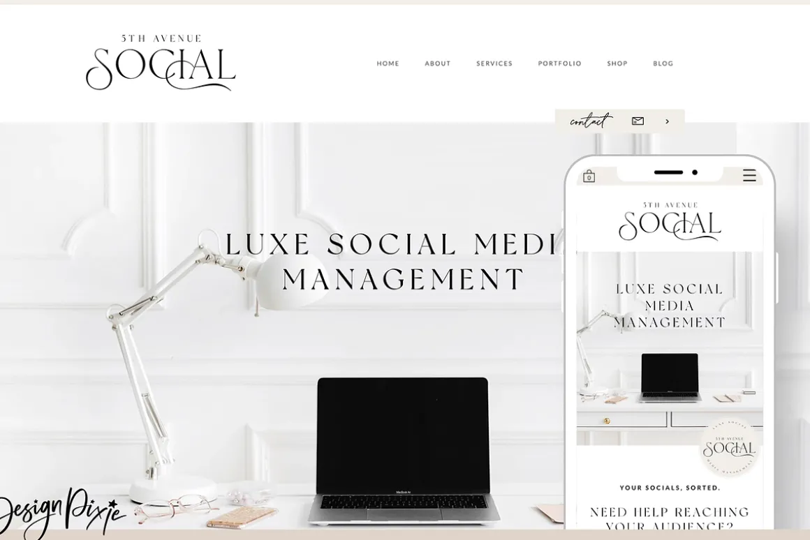 Wix Website - 5th Avenue Social