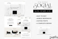 Wix Website - 5th Avenue Social