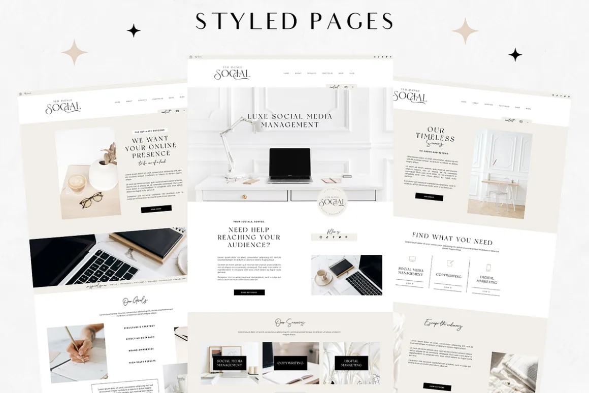 Wix Website - 5th Avenue Social