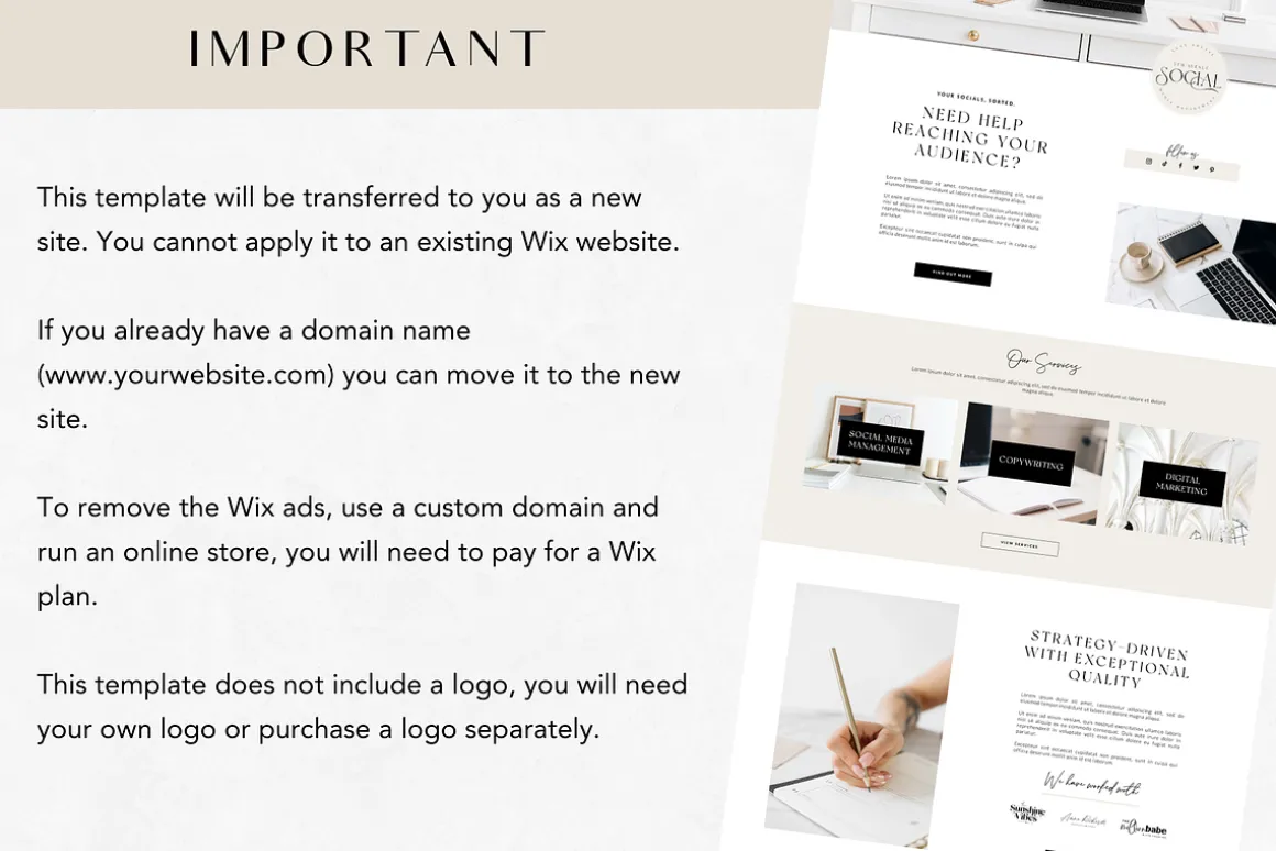 Wix Website - 5th Avenue Social