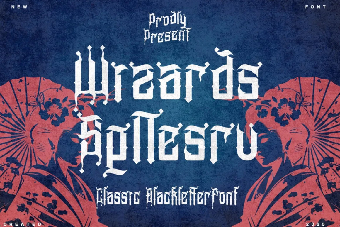 Wizards Spllesru - Blackletter Font
