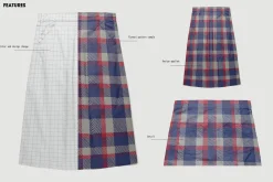 Women skirt mockup