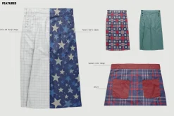 Women skirt mockup