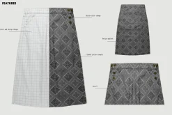 Women skirt mockup