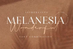 Wonderful Melanesia - Font Duo