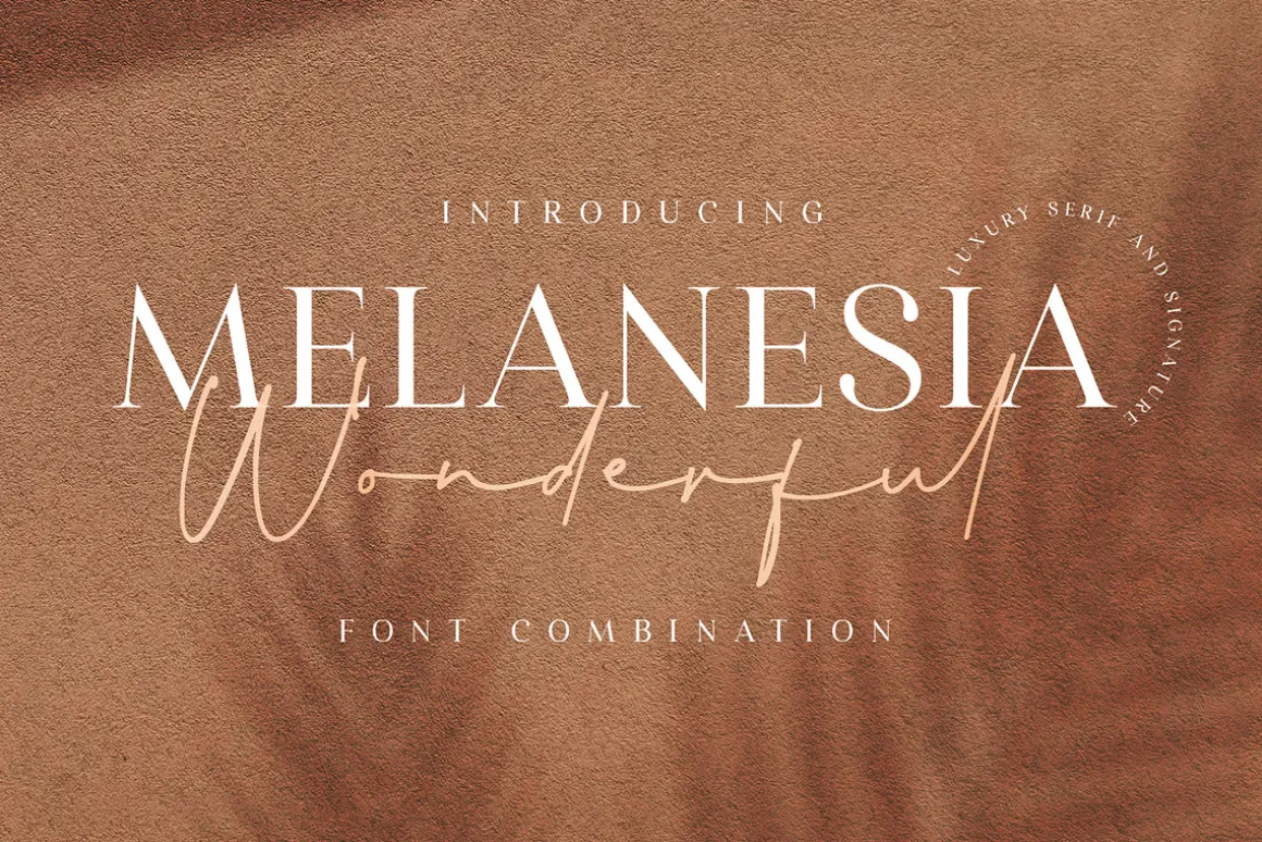 Wonderful Melanesia - Font Duo