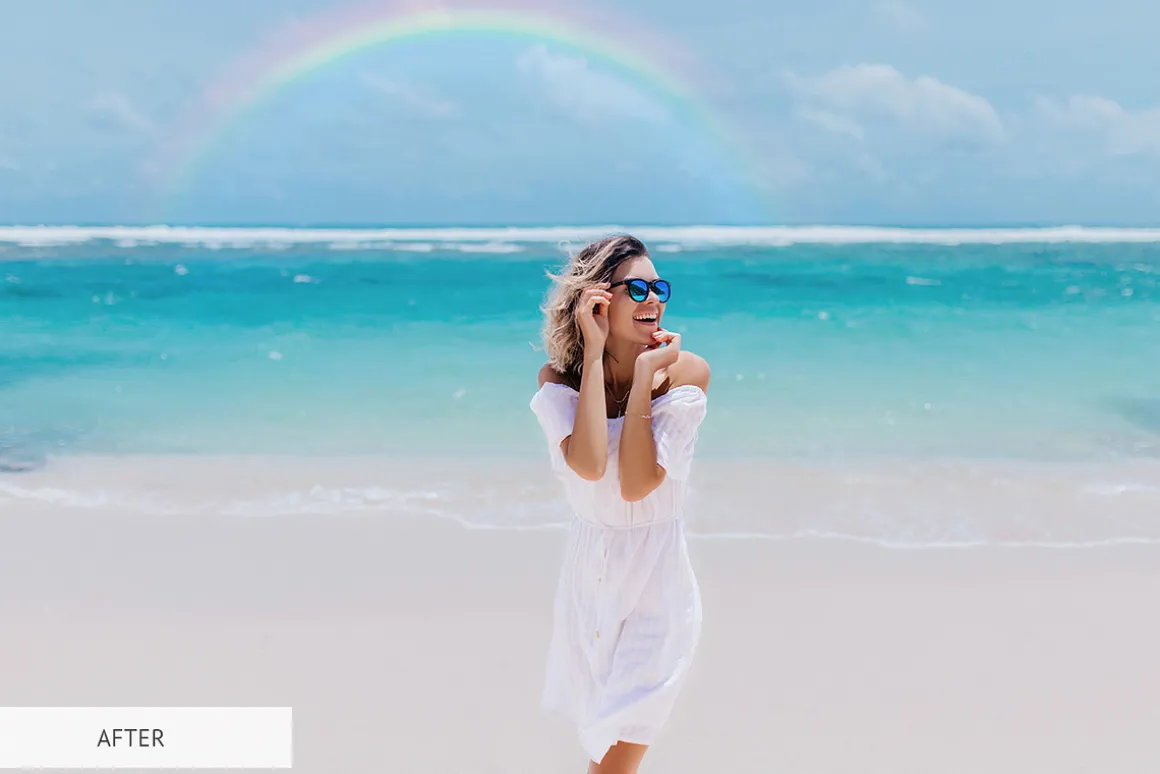 Wonderful Rainbow Overlays Photoshop