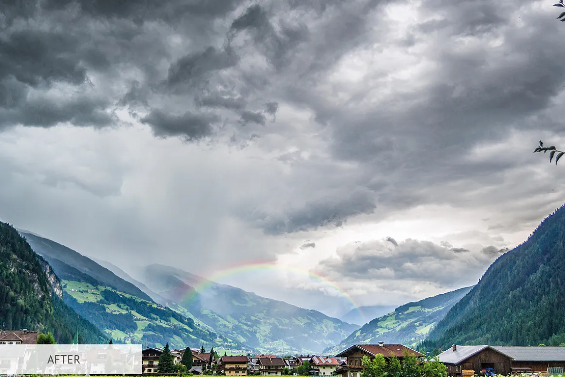 Wonderful Rainbow Overlays Photoshop