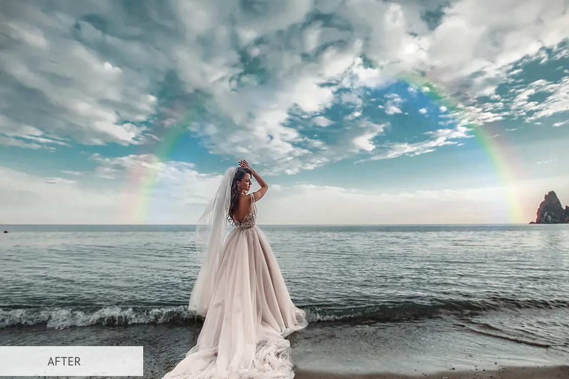Wonderful Rainbow Overlays Photoshop