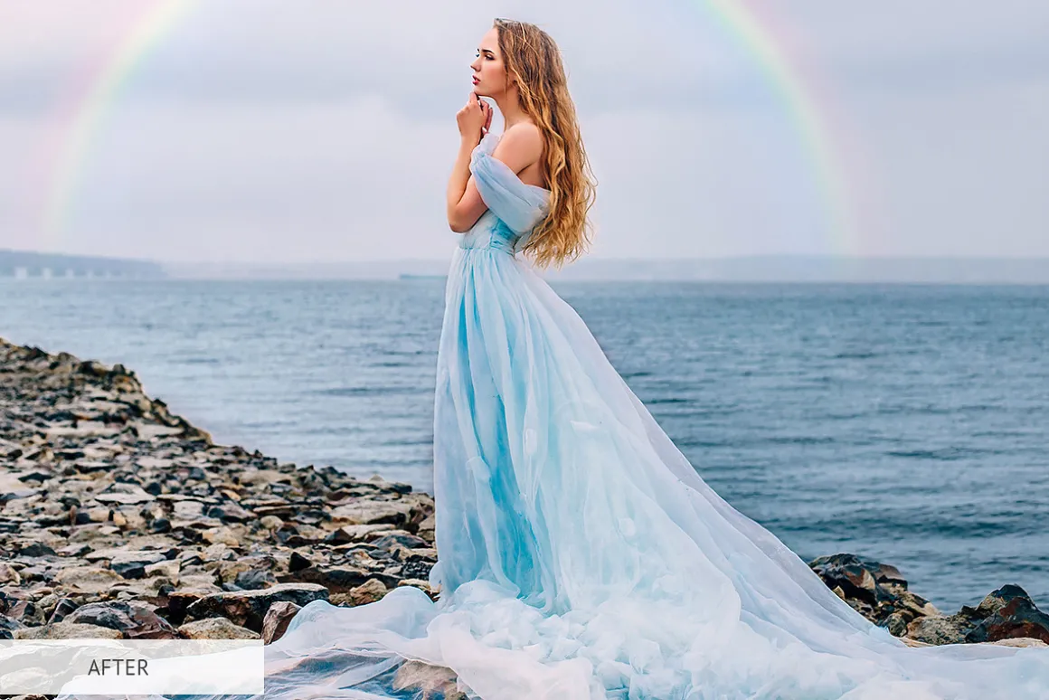 Wonderful Rainbow Overlays Photoshop