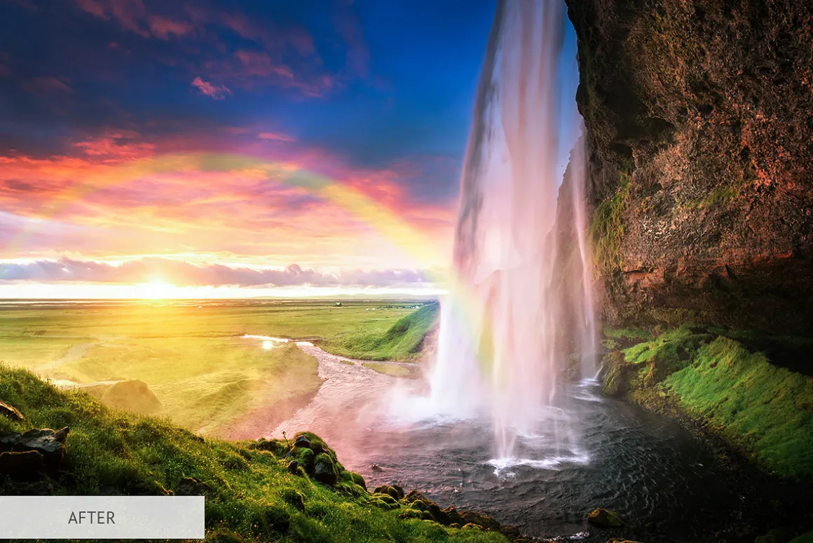 Wonderful Rainbow Overlays Photoshop
