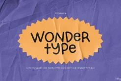 Wondertype — A Font Duo