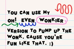 Wonky Font! A Clean & Blocky Font