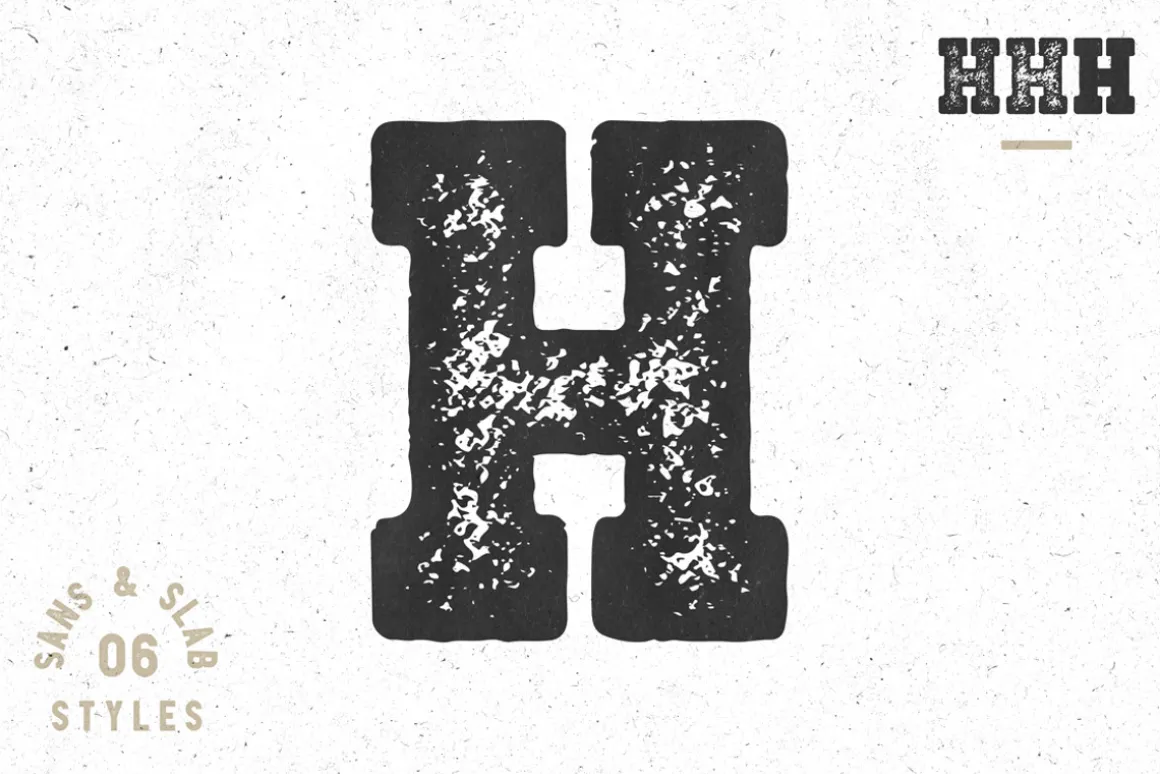 Woodblock Collection - Sans & Slab