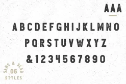 Woodblock Collection - Sans & Slab