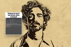 Woodcut Print Photo Effect