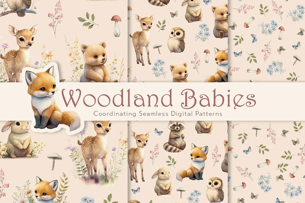 Woodland Animals Megabundle