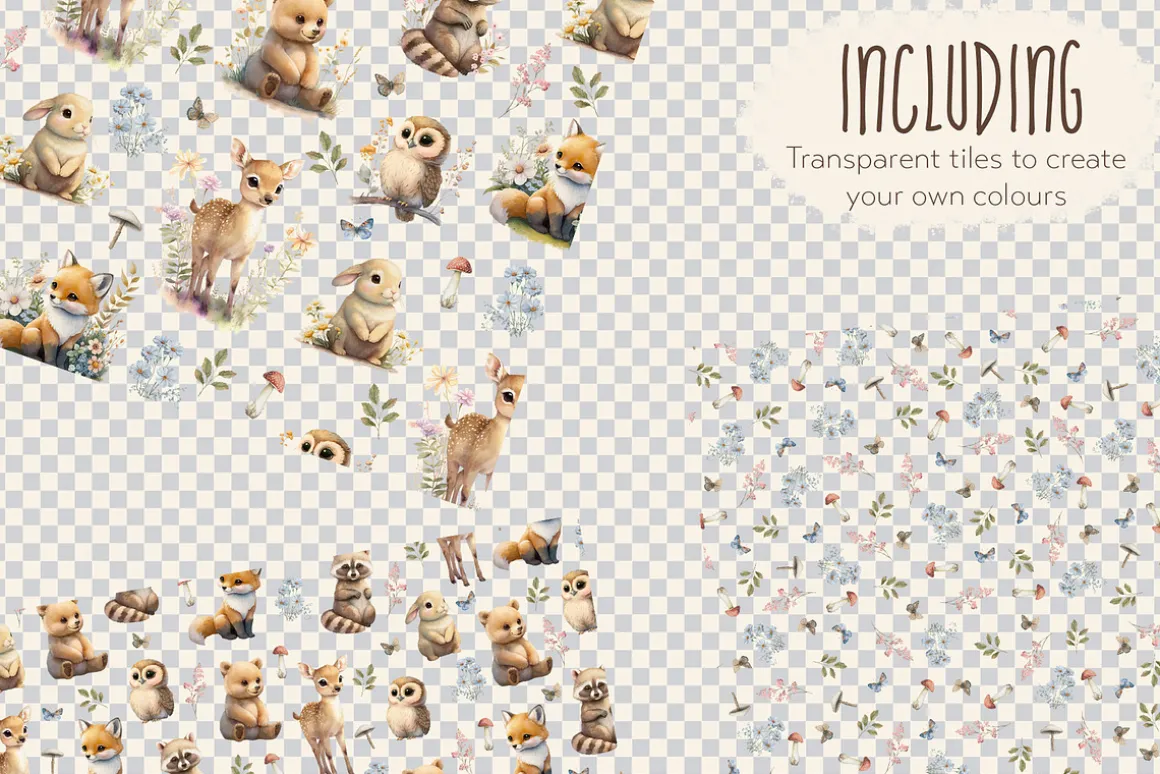 Woodland Animals Megabundle