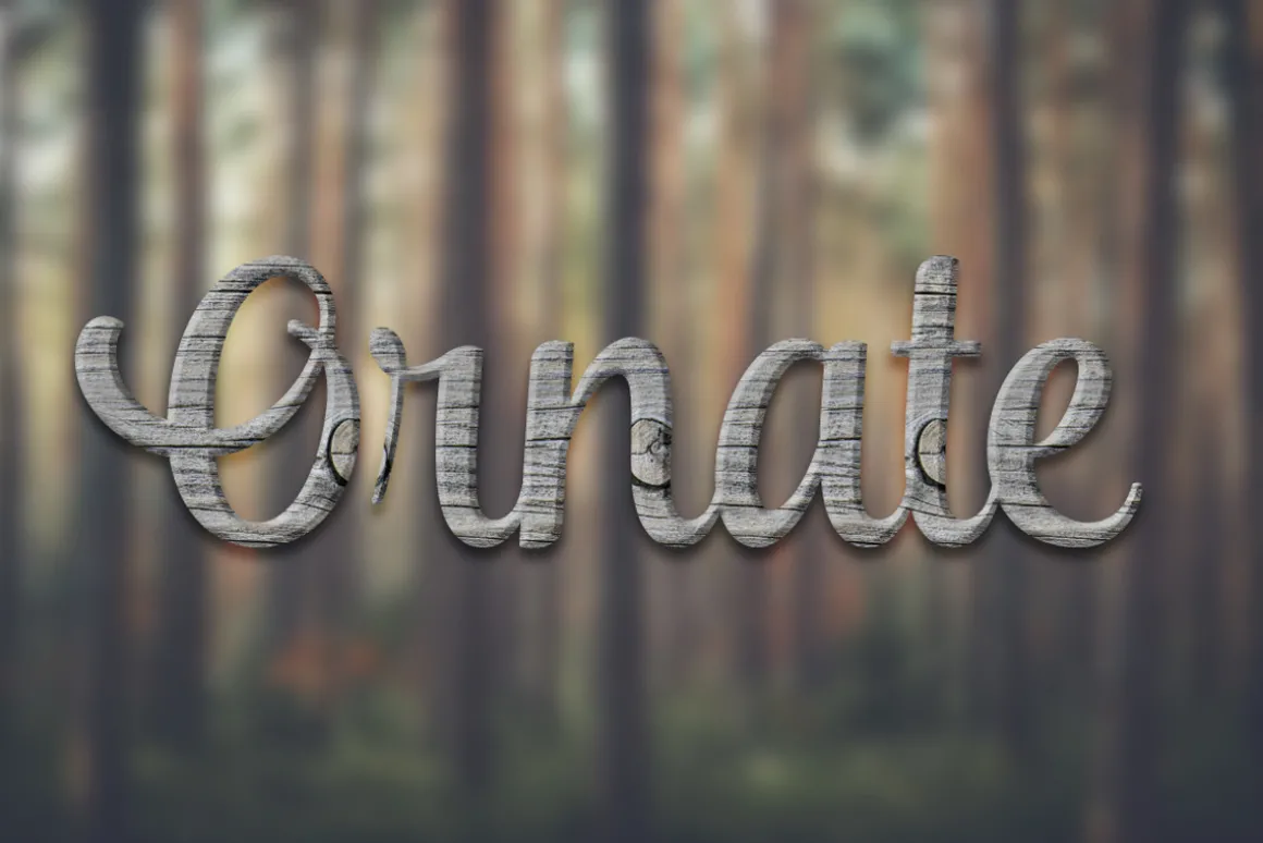 Wood Photoshop Layer Styles v3