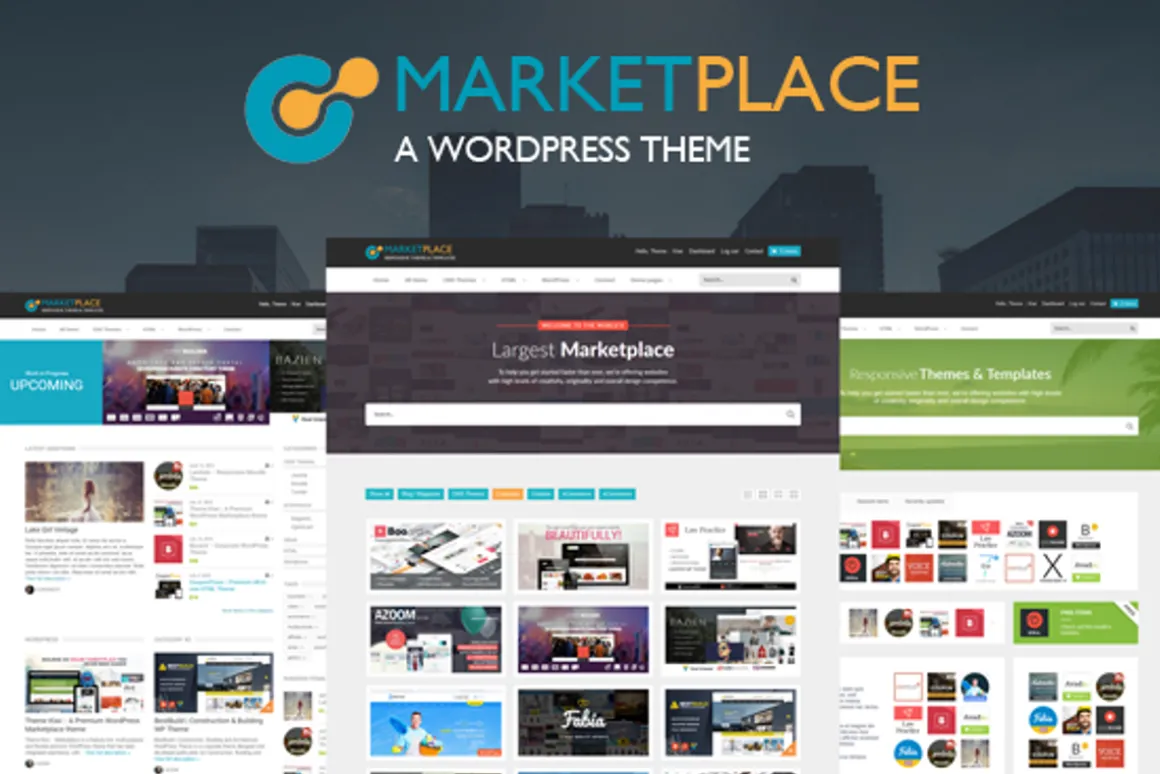Wordpress Marketplace Theme