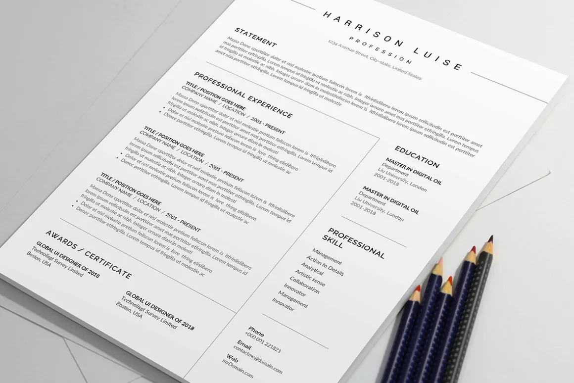 Word Resume