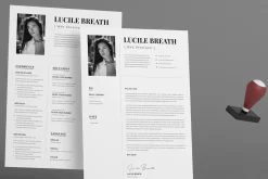 1000 Word Resume Bundle Template