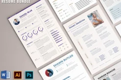 1000 Word Resume Bundle Template