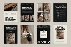 Workbook Template Canva V