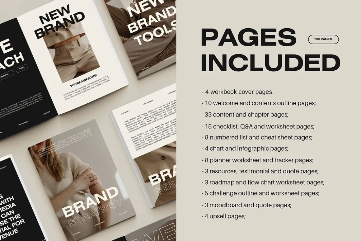 Workbook Template Canva V