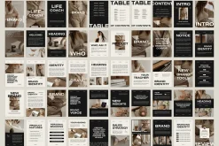 Workbook Template Canva V