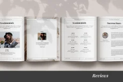 Workbook & Webinar Canva templates
