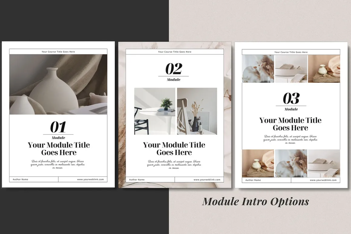 Workbook & Webinar Canva templates