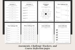 Workbook & Webinar Canva templates
