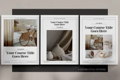 Workbook & Webinar Canva templates