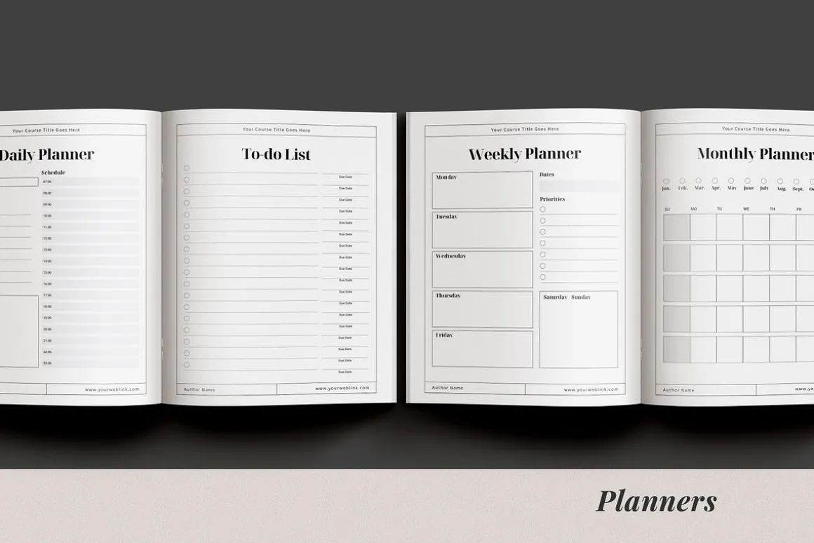 Workbook & Webinar Canva templates